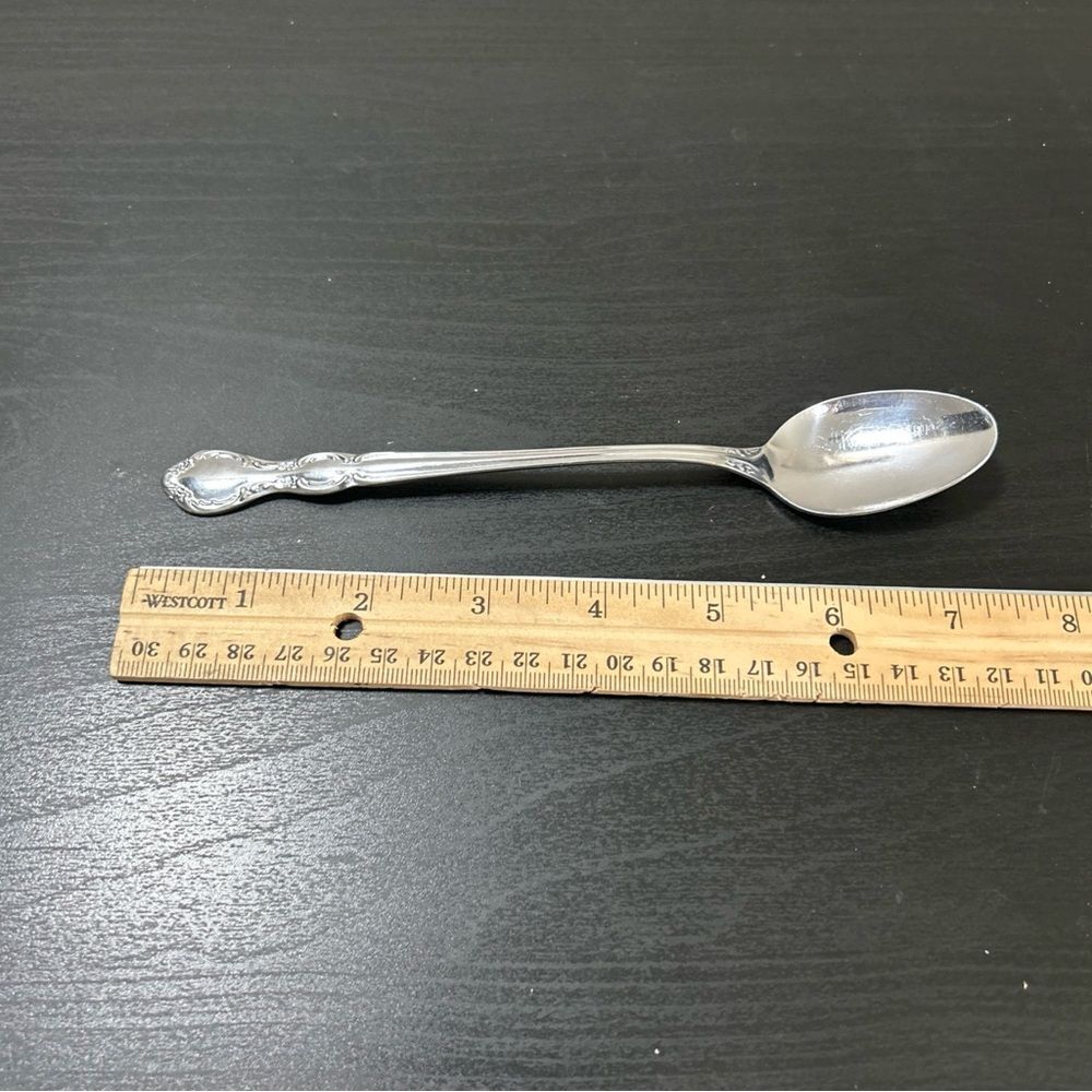 WM Rodger’s & Son Royal Manor Stainless 2 Serving Forks  & Ice Tea Spoon - Picture 5 of 6